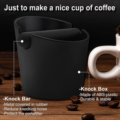 Silicone Coffee Grounds Container + Coffee Mat - Suitable for Office and Home - With Removable Tamper and Non-Slip Base - Image 2