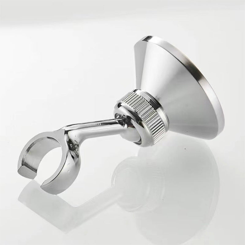 Shower Head Bracket - Adjustable Bracket - Bathroom Chrome Wall Mount - 22mm - Image 2