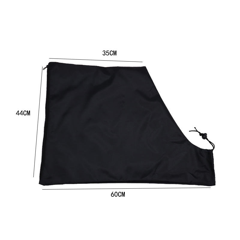 Replacement exhaust bag - with zipper at the bottom - for leaf blowers, vacuum rakes and leaf blower storage bags - Image 4