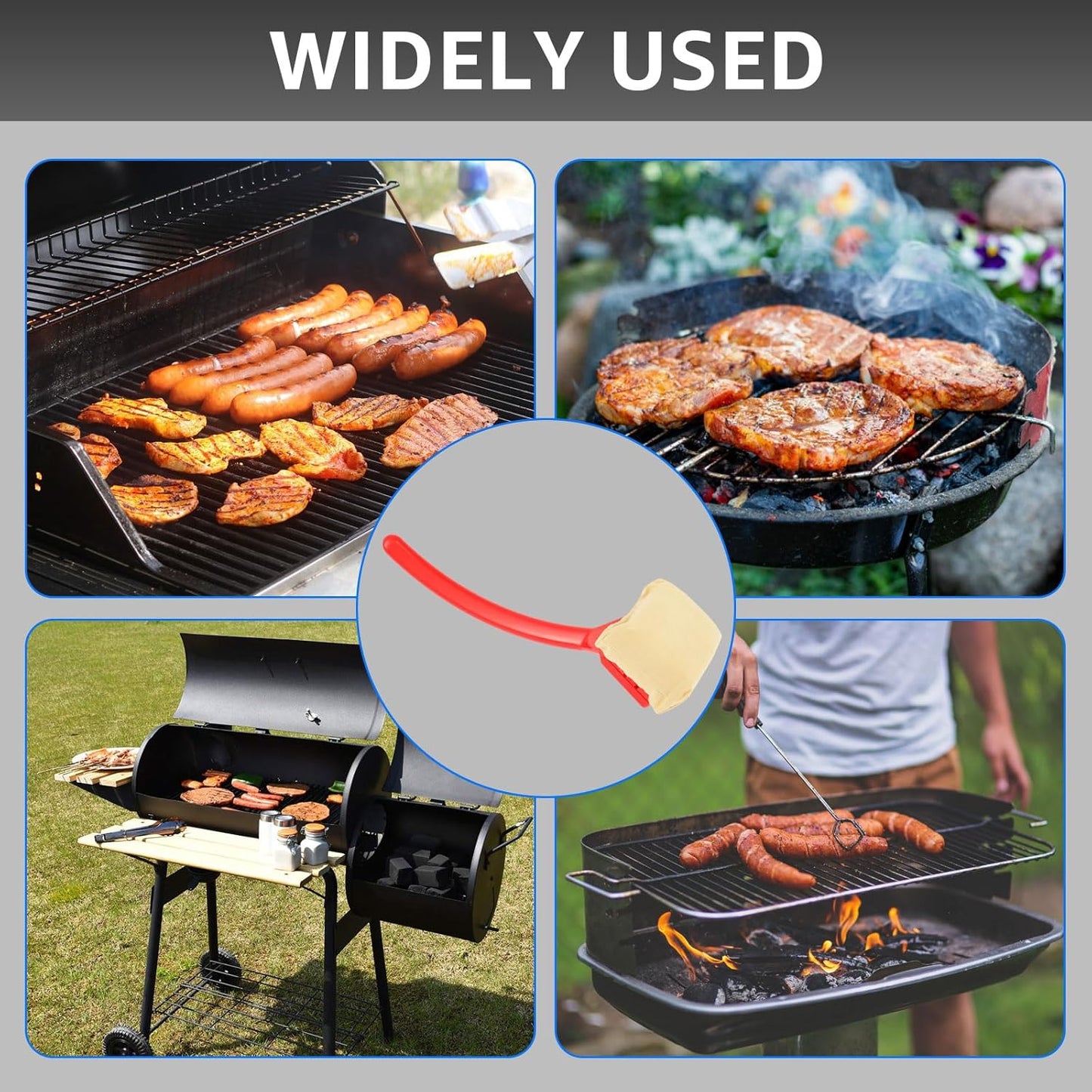 BBQ Grill Cleaning Brush (1 piece) - Image 2