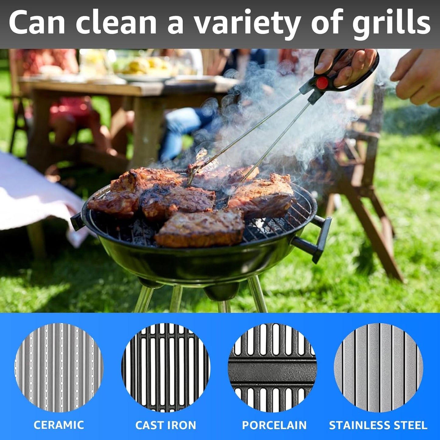 BBQ Grill Cleaning Brush (1 piece) - Image 3