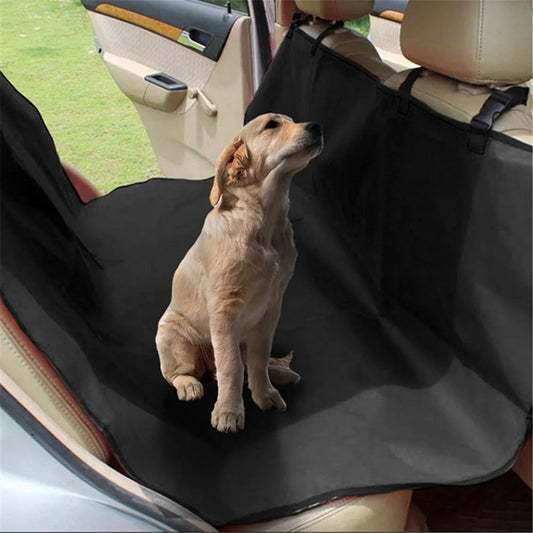 Waterproof and Stain Resistant Pet Car Seat Cover for Backseat - Durable and Easy to Clean - Black - Image 4