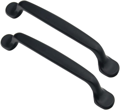 Cabinet handles, children's room handles, cabinet knobs, drawer pulls for wardrobes, kitchen handles - aluminum alloy - 2 pieces - (post spacing 96 mm)