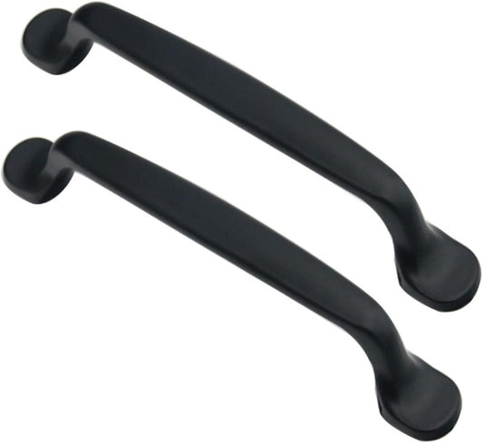 Cabinet handles, children's room handles, cabinet knobs, drawer pulls for wardrobes, kitchen handles - aluminum alloy - 2 pieces - (post spacing 96 mm)