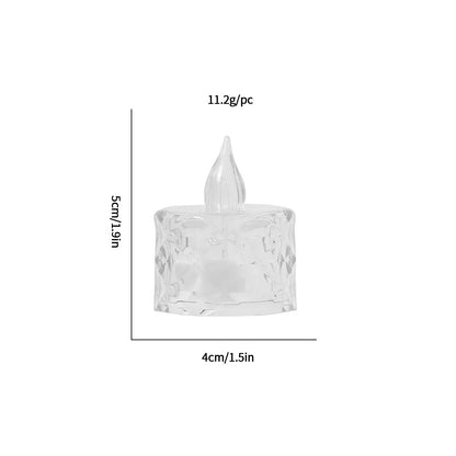 LED Candles - Candle Lighting - LED Electronic Candles - Clear Crystal - Proposal Decorative Lighting - Birthday Gift Acrylic Candle Lighting - Image 2