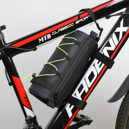Single Bicycle Bag - Electric Bicycle Bags - Bicycle Bags - Compact Multifunctional Waterproof Bicycle Bag for the Handlebars - Bicycle Handle Bag with Waterproof Zipper and Removable Shoulder Strap - For Racing and Mountain Bikes, Cycling - Image 3