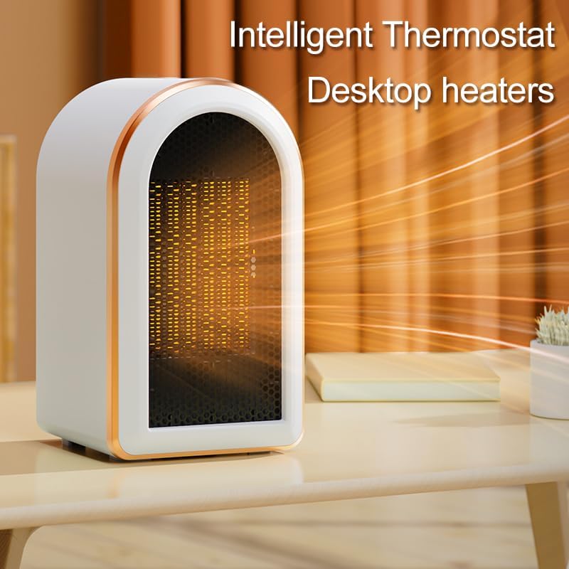 Fan Heater - 1200W Portable Heater with PTC Graphene Heating - Fast Heating, 360° Heat Circulation, Quiet Operation, 12-Hour Timer, LED Display - Image 3