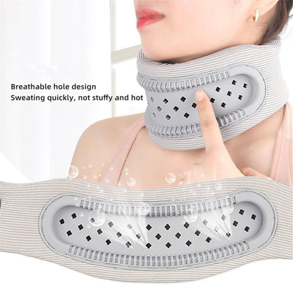 Neck Brace - Neck Pain - Neck Brace for Pain Relief and Support, Soft Adjustable Cervical Collar, Neck Traction Device, Neck Protectors for Spinal Stability and Alignment, Neck Pressure Relief for Men and Women - Gray - Image 3