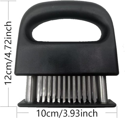 Meat Tenderizer - 48 Pin Stainless Steel Meat Tenderizer - 304 Stainless Steel Meat Tenderizer for Steak, Pork, Lamb - Portable and Lightweight Design - Kitchen Tool for Tender and Juicy Meat - Image 2