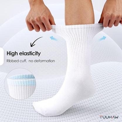 Sports Socks - 3 Pairs Set for Men and Women - Cotton Sports Socks - Suitable for Tennis and Running - Daily Use - Image 3