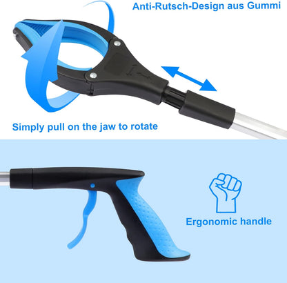 Grabber Set of 2 - 83 cm - Foldable Grabber - With Magnet & 360° Rotating Head - Litter Grabber - Image 5