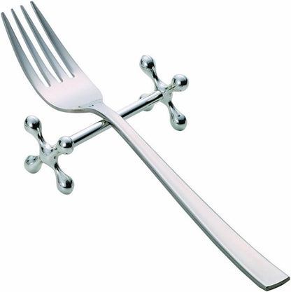 Knife Rests Gold - Set of 6 - Luxury Cutlery Rests - Table Decoration for Dinner & Christmas - Metal - 8 x 3cm - Image 3