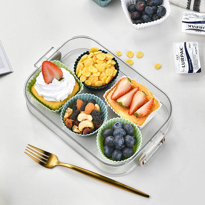 Silicone Muffin Mold Set - 24 Pieces - Reusable Cupcake Molds - Round, Square & Rectangular - Blue & White - Image 4
