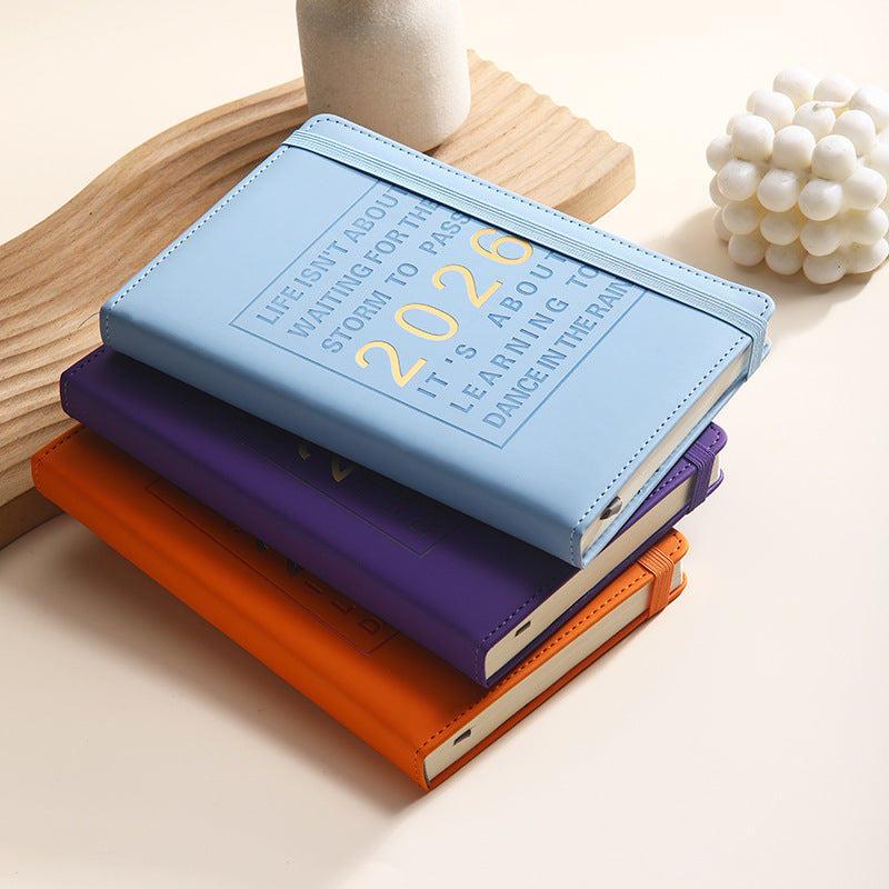 Agenda 2026 - Daily Agenda & Planner - A5 Format - 365 Day Overview - Hardcover - [Pink] - Image 5