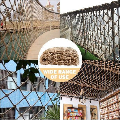 Plant Support Net for Climbing Plants - 2 x 5 Meters - Jute Climbing Net - Natural & Sustainable - Image 4
