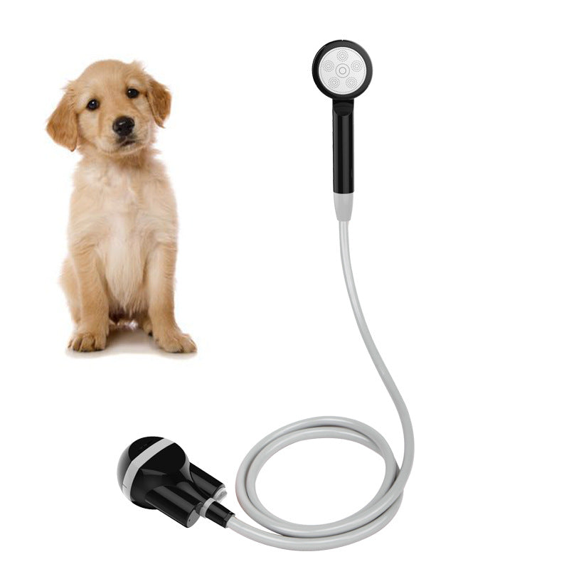 Camping shower - Rechargeable - Black - Image 2