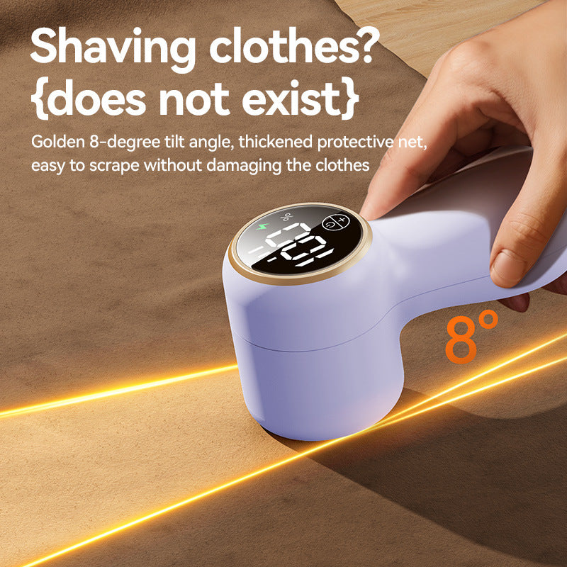Lint Remover Electric – Portable Clothes Depiller & Fabric Shaver – Removes Lint, Hair, and Pilling from Sweaters & Jackets – Rechargeable and Fabric Safe-Purple - Image 3