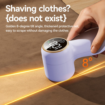 Lint Remover Electric – Portable Clothes Depiller & Fabric Shaver – Removes Lint, Hair, and Pilling from Sweaters & Jackets – Rechargeable and Fabric Safe-Purple - Image 3