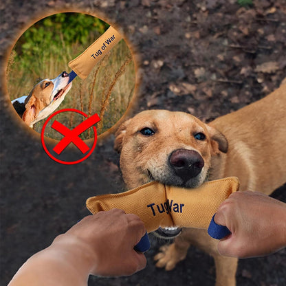 Bite Resistant Dog Toys - Heavy Duty Training Toys with Bite Resistance - Dog Tug Toys - Highly Efficient and Durable Training Aids - Yellow - One - Image 2