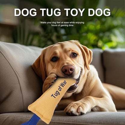 Bite Resistant Dog Toys - Heavy Duty Training Toys with Bite Resistance - Dog Tug Toys - Highly Efficient and Durable Training Aids - Yellow - One - Image 3