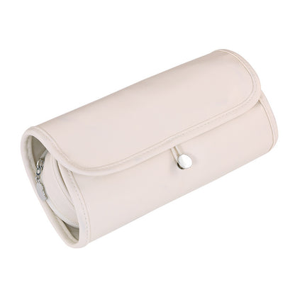 Women's Toiletry Bag - Make Up Bag - Cosmetic Bag - Travel Toiletry Bag - Roll Up Toiletry Bag - Make Up Organizer - Travel Case - Travel Organizer - Make Up Case - Make Up Bag - Luggage Organizer - Cosmetic Case - Toiletry Bag - Beige - 1 Piece