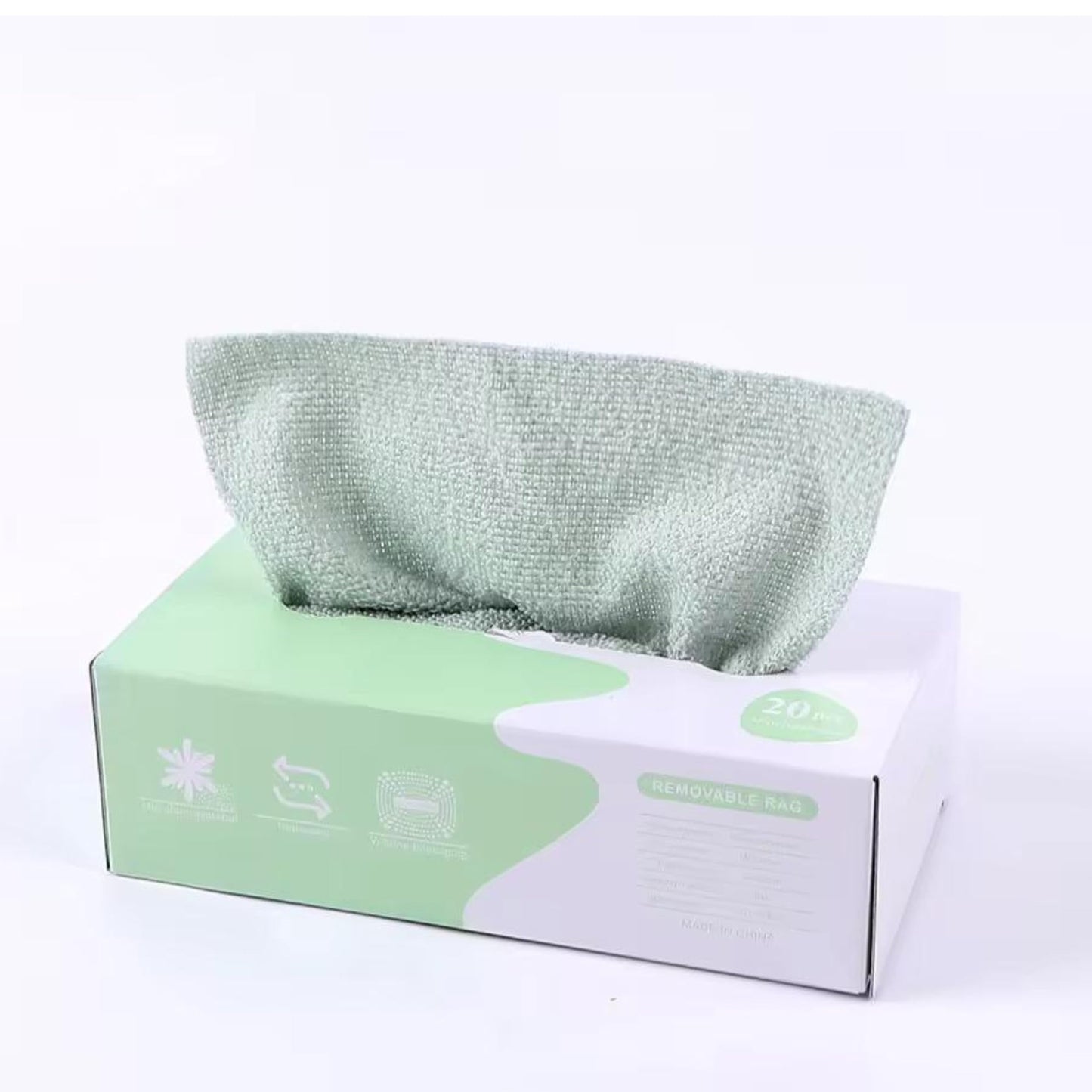 5 PCS Kitchen paper towel/dishcloth/microfiber cleaning cloths | Lint-free | Reusable for home, kitchen, car | Strong water absorption, washable | No streaks, ideal for dishes, glasses, and countertops
