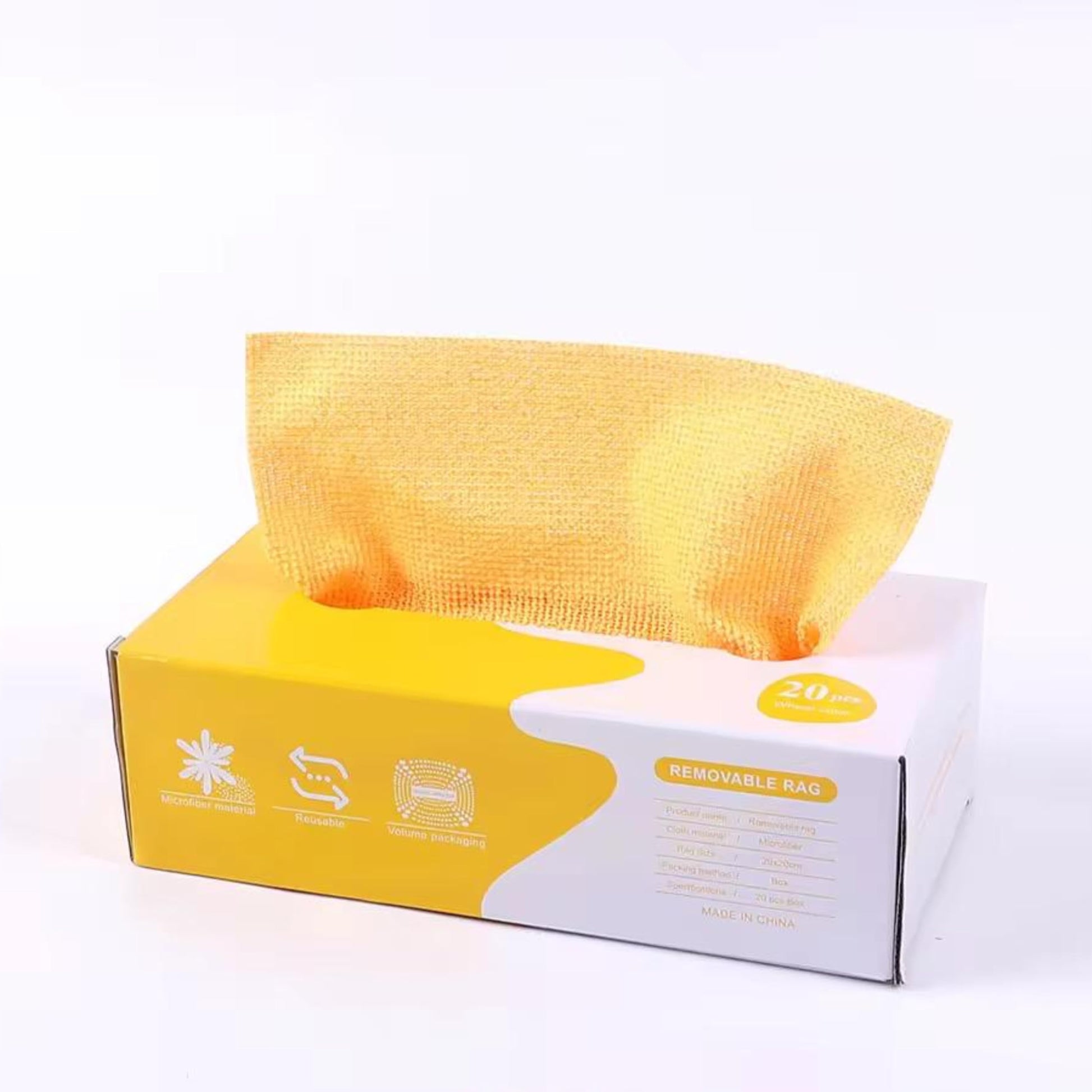 5 PCS Kitchen paper towel/dishcloth/microfiber cleaning cloths | Lint-free | Reusable for home, kitchen, car | Strong water absorption, washable | No streaks, ideal for dishes, glasses, and countertops (20 pieces)
