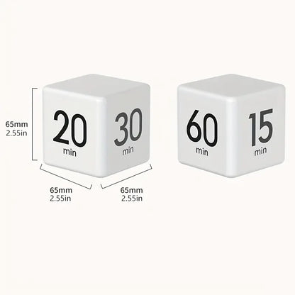 Kitchen Timer - Timer - Cube Timer - Flip Timer - Digital Kitchen Timer - Pomodoro Timer - Time Management - Study Timer - Visual Timer - Kitchen Timer - Countdown - Desk Accessories - Kitchen Timers - Gravity Timer - Black - 1 Piece - Image 4