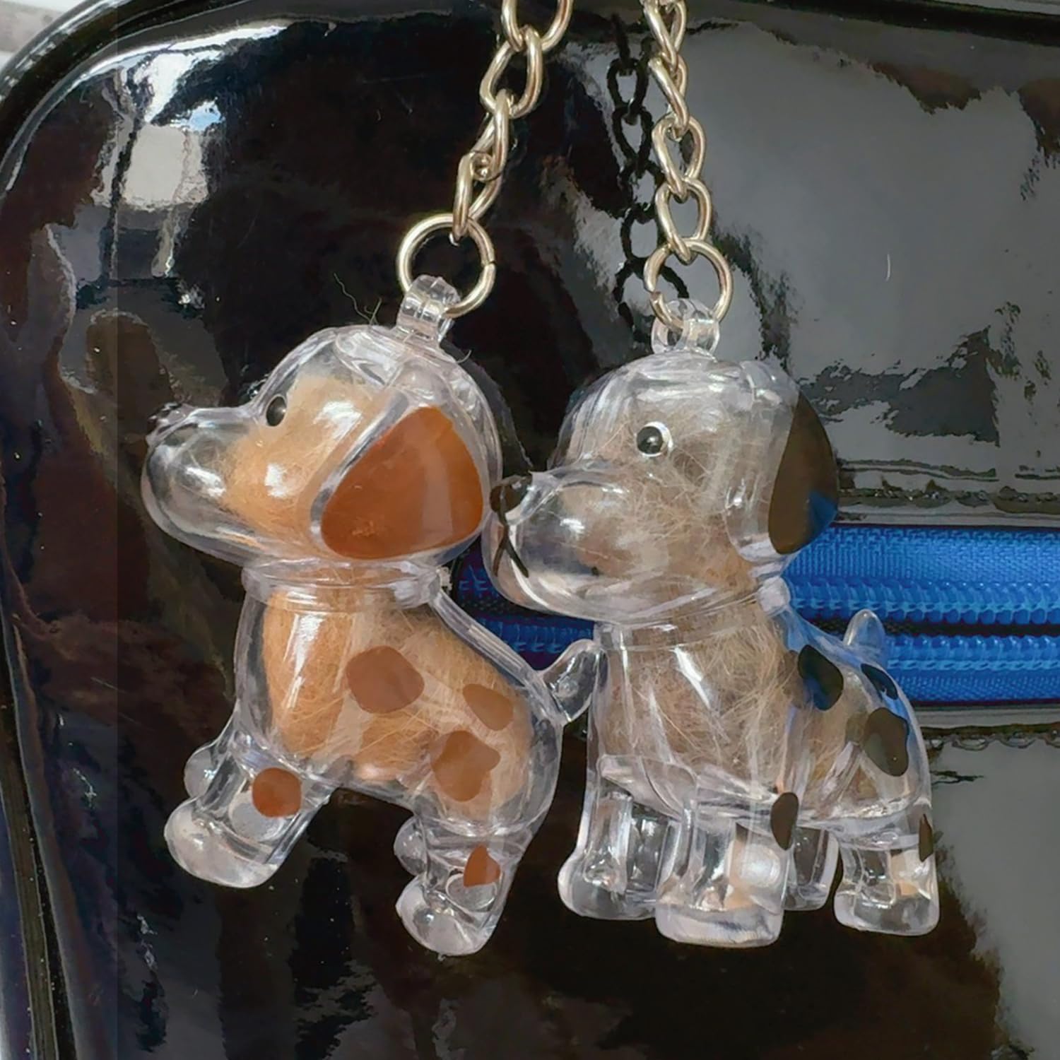 Keychain - Pet Hair - Storage Box - Pendants - Capsule Toy - Dog Hair Capsule - Memorial Pendant - Bag Keychain - Pendants - Memory Capsule Pendant - Cat Hair Collection - DIY - 1 Piece - Image 4