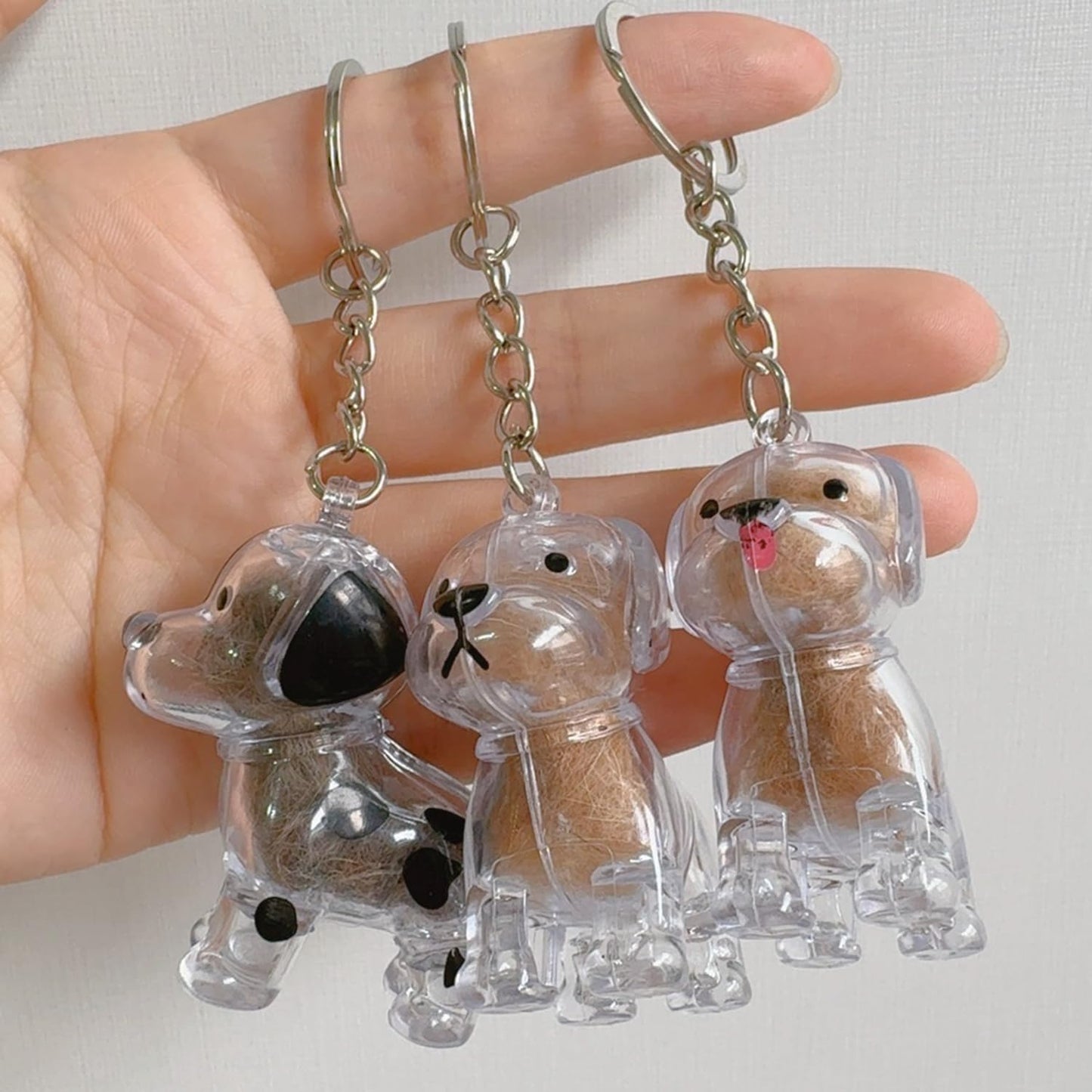 Keychain - Pet Hair - Storage Box - Pendants - Capsule Toy - Dog Hair Capsule - Memorial Pendant - Bag Keychain - Pendants - Memory Capsule Pendant - Cat Hair Collection - DIY - 1 Piece - Image 8