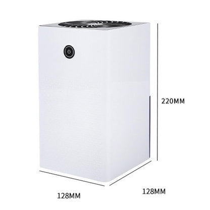 Dehumidifier - has a transparent 1-liter water tank, is quiet in use, and has an automatic shut-off function. It is suitable for indoor spaces such as basements, bathrooms, campers, and wardrobes. - Image 2