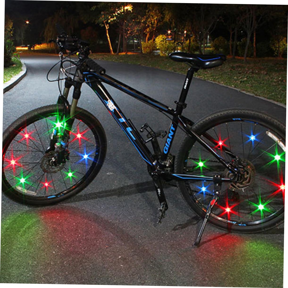 Running lights - Bicycle lights - LED Clip - Dog light - Spoke lights - Running light - Walking lights - Signal light - For running & cycling - Red - Blue - Green - 6 pieces - Image 4