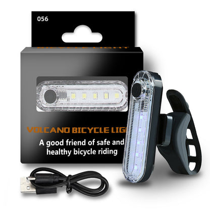 Rear Light Bike - 2 Pack USB Rechargeable Bicycle Tail Lights, Waterproof Safety Warning Lights, Mountain Bike Accessories for Night Cycling
