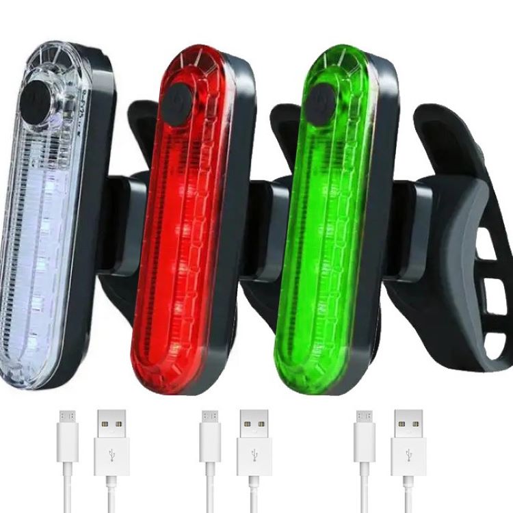Rear Light Bike - 2 Pack USB Rechargeable Bicycle Tail Lights, Waterproof Safety Warning Lights, Mountain Bike Accessories for Night Cycling - Image 2