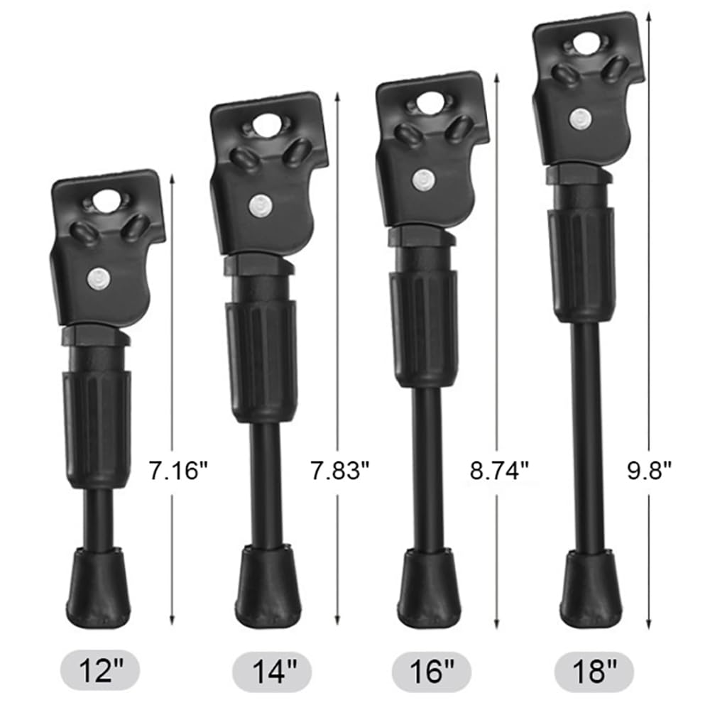 Bicycle crate/bicycle stand, universal rear bracket for children's bicycles, replacement bicycle accessory for 20-inch wheels - Image 8