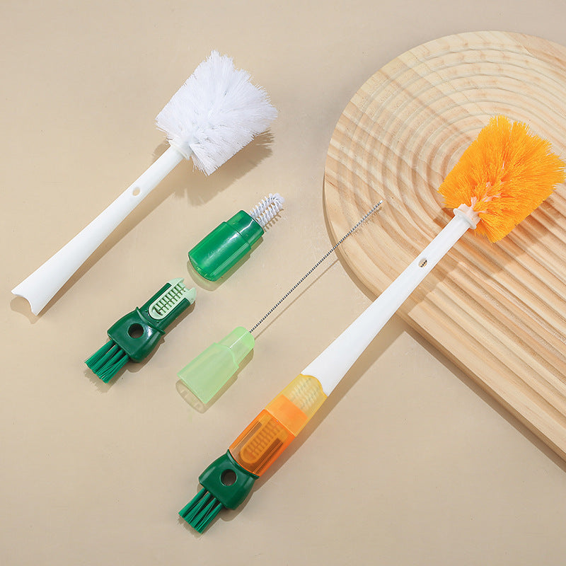 Bottle Brush - 5-in-1 Baby Bottle Cleaning Brush - Multifunctional for baby teats, straws, glass cups and thermoses - Ideal for home use - Image 4