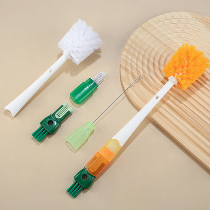 Bottle Brush - 5-in-1 Baby Bottle Cleaning Brush - Multifunctional for baby teats, straws, glass cups and thermoses - Ideal for home use - Image 4