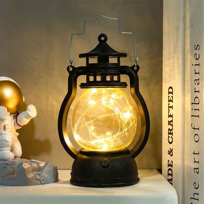 Battery operated candles - LED candles - candles - Hangable - Retro decorations - Christmas candles - LED candles with moving flame - Rituals products - candle holder - rechargeable candles - battery operated moving candles - Gold - Image 3