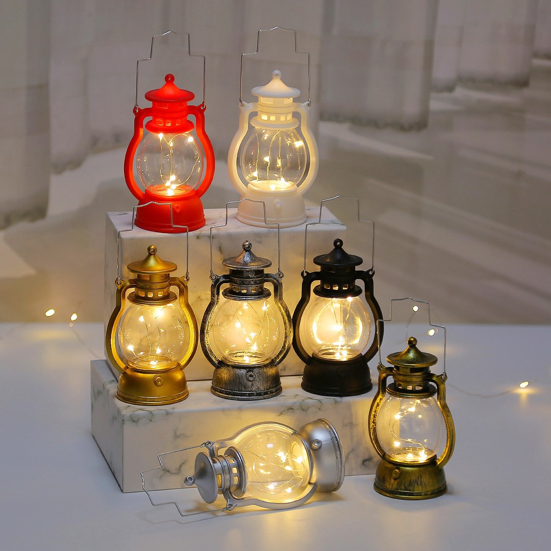 Battery operated candles - LED candles - candles - Hangable - Retro decorations - Christmas candles - LED candles with moving flame - Rituals products - candle holder - rechargeable candles - moving battery candles - Antique silver - Image 5