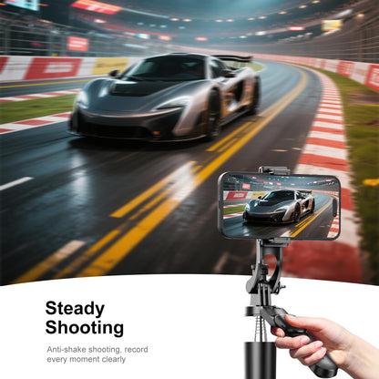 Selfie Stick - Tripod - Phone Tripod - Bluetooth - With Remote Control - Extendable - Wireless - 3 in 1 - Smartphone Holder - Vlogging - Black - 1 piece - Image 3