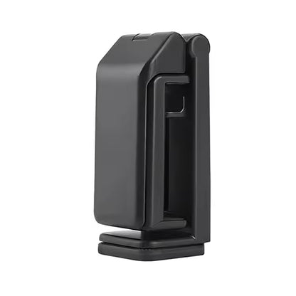 Phone Holder Desk - Tablet Holder - Smartphone Stand - Foldable - Adjustable - Universal - Desk Accessories - Phone Stand - Compact - Travel - Black - 1 piece