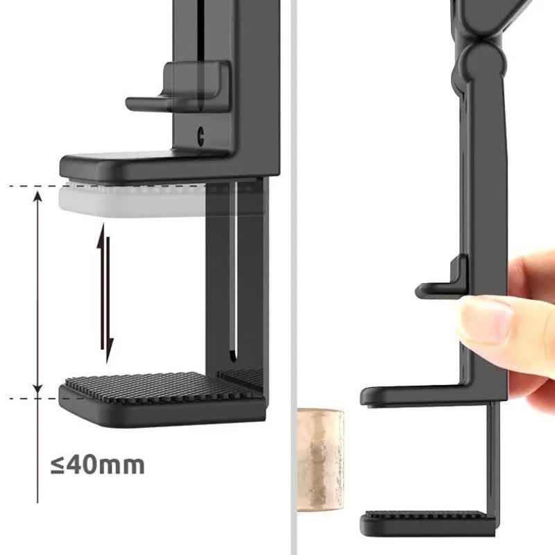 Airplane Phone Holder - Phone Stand Desk - Table - Cell Phone Holder - Stand - 360 Degree Rotatable - Travel - Suitable for Tabletops and Trays - Green - Image 4