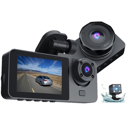 Car Dashcam - 120-degree viewing angle - Night vision - Full HD video - Super compact - Parking mode - Loop recording - Collision detection - Rear view camera - 3.0-inch TNT screen - Car Dashcam - Image 3