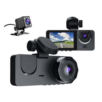 Car Dashcam - 120-degree viewing angle - Night vision - Full HD video - Super compact - Parking mode - Loop recording - Collision detection - Rear view camera - 3.0-inch TNT screen - Car Dashcam - Image 4