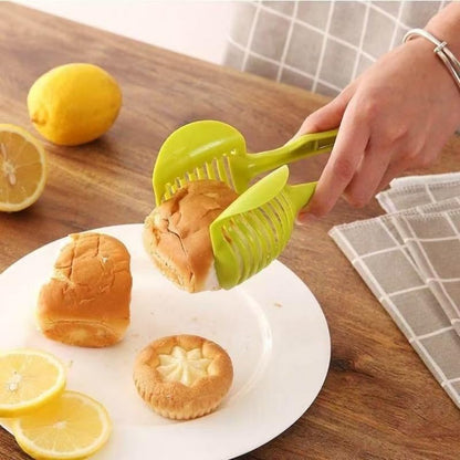Onion Cutter - Tomato Cutter - Vegetable Cutter - Onion Comb - Cutting Aid - Potato Cutter - Kitchen Accessories - Lemon Cutter - Vegetable Holder - Fruit Cutter - Handy Kitchen Tools - Cutting Tools - Green - 1 Piece - Image 7