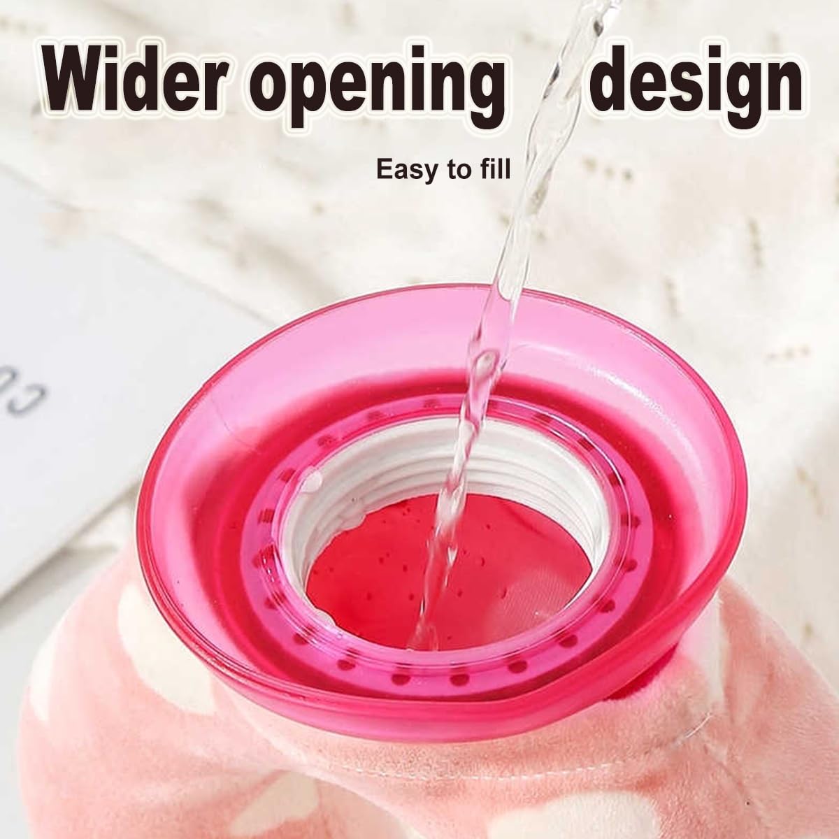 Neck warmer - Shoulder warmer - Hot water bottle - U-shaped hot water bottle - Neck warmer - Hot water bottle - Hot water bottle with cover - Shoulder warmer - Neck pillow - Heating cushion - Soft hot water bottle - Relaxation - Bedside hot water bottle - - Image 3