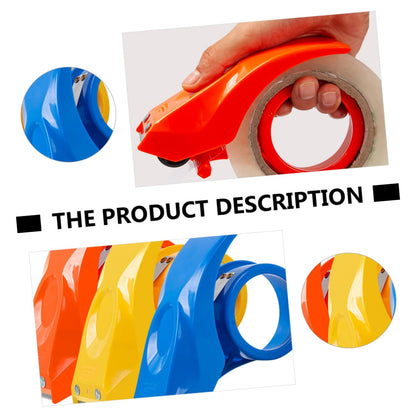 Tape Dispenser - Tape Dispenser - Tape Roller - Tape Roller - Office Supplies - Desk Accessories - Packaging Material - Packaging Tape Holder - Hand Dispenser - Tape Dispenser - Moving - Packing - Office Supplies - Multicolor - 3 Pieces - Image 6