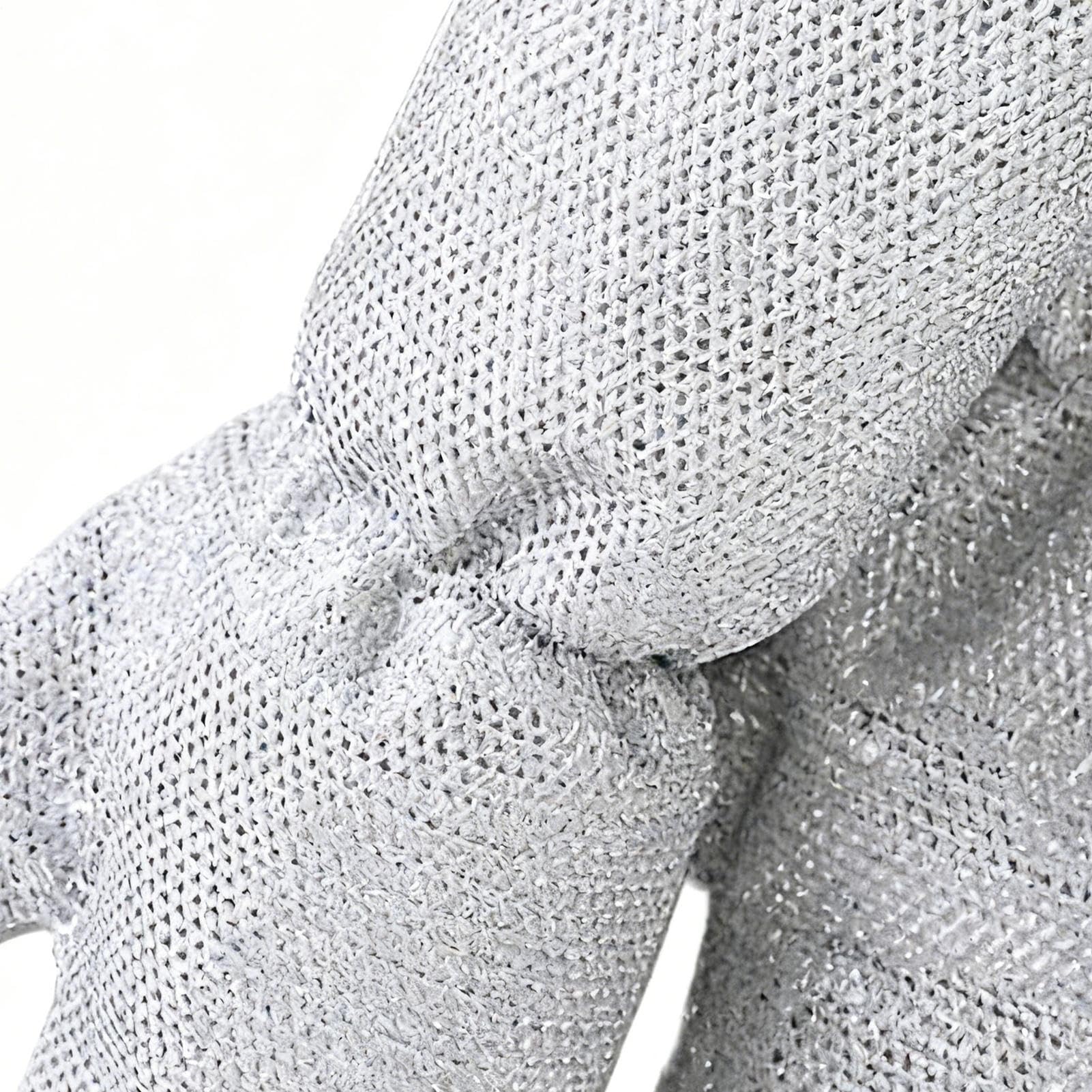 Oven Mitts - BBQ Gloves - Heat Resistant Oven Gloves - Barbecue Accessories - Pot Holders - Kitchen Gloves - Grill Gloves - Cooking Gloves - Baking Utensils - Kitchen Utensils - Non-Slip - Heat Resistant Gloves - Gray - 2 Pieces - Image 7