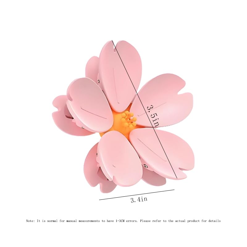 Fridge Magnets - Magnetic Clips - Cherry Blossom - Whiteboard Magnets - Closure Clips - Food Clips - Memo Holder - Flower Decoration - Kitchen Accessories - Pocket Clips - Office Supplies - Blackboard Magnets - Pink - 1 Piece - Image 6