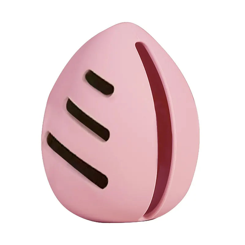 Makeup Sponge Holder - Beauty Sponge Case - Makeup Organizer - Storage Box - Makeup Egg - Travel Box - Cosmetic Accessories - Sponge Box - Gift for Women - Toiletry Bag - Protective Cover - Silicone - Nude Pink and Brown - 3 Pieces - Image 2